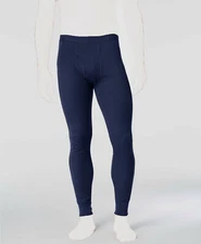 $77 Alfani Men Blue Thermal Base Layer Long Johns Pants Leggings Underwear XXL