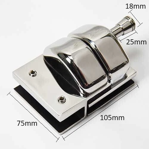 Pool Magnetic Latch Stainless Steel - Frameless Glass Pool Gate Self Locking - Picture 9 of 13