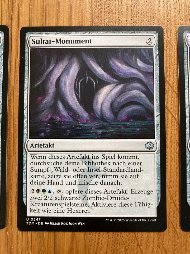 3 x Sultai-Monument, englisch (Near Mint, Uncommon, Tarkir Dragonstrom) - Bild 3 von 3