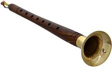 Sheesham Rosewood Shehnai Oboe Musical Instrument- Pack Of 1 Shehnai 16 Inches 