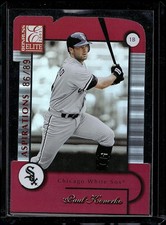 2001 Donruss Elite #112 Paul Konerko Aspirations #/86