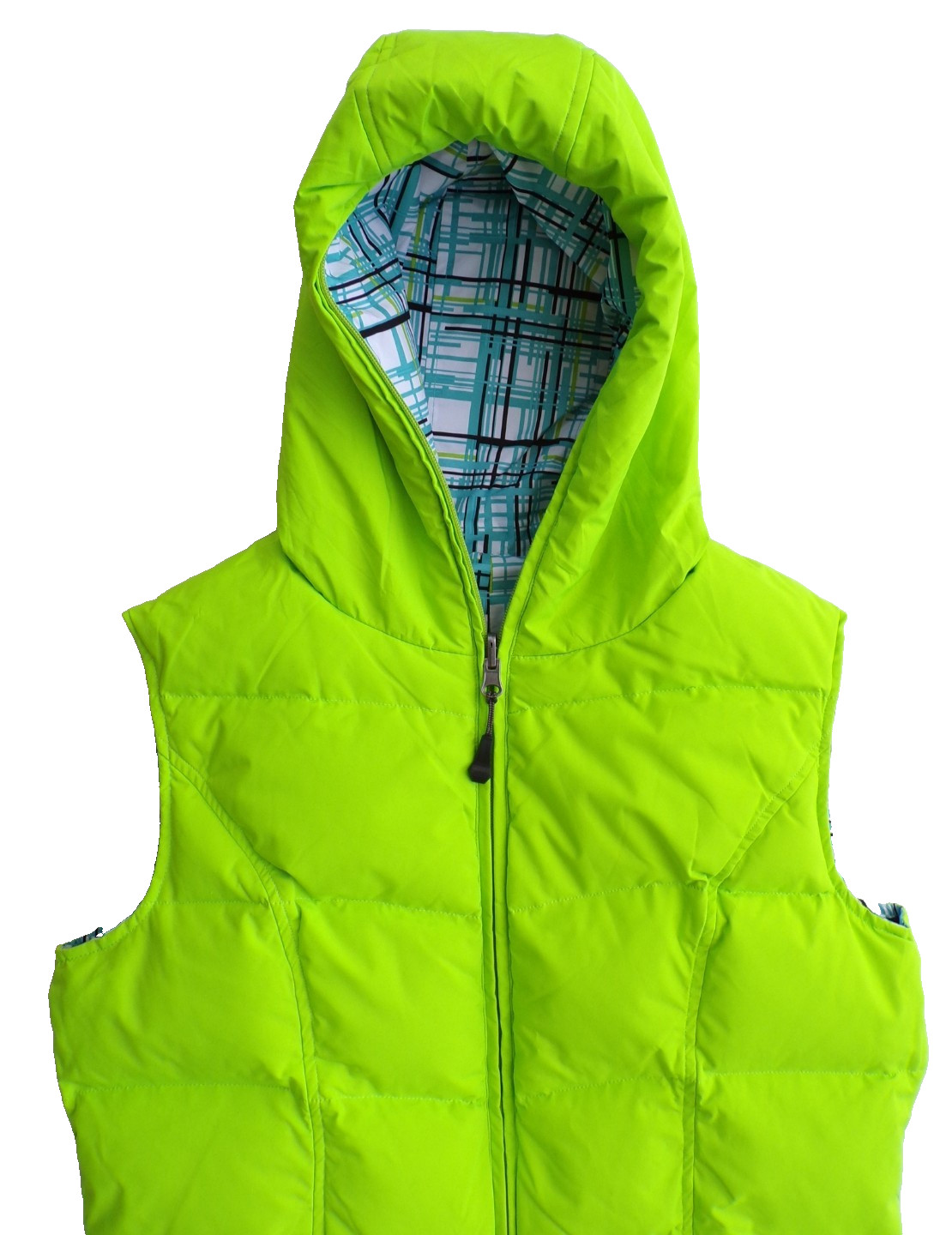 Killtec Level 3 Reversible Hooded Down Puffer Ves… - image 6
