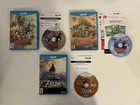 Legend of Zelda Wii U Lot - Wind Waker HD, Twilight Princess HD, BOTW CIB TESTED