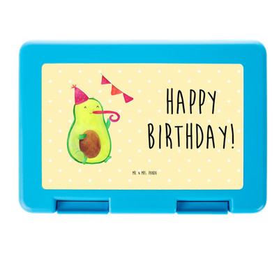 Essensbox Avocado Geburtstag - Geschenk Alles Gute Happy Birthday Bentobox F..