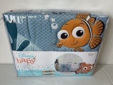 Disney Baby NEMO Cutest Little Catch 3-Piece Nursery Crib Bedding Set Comforter
