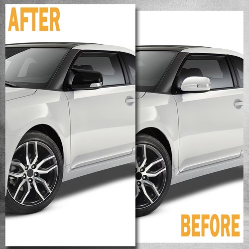 For Toyota Scion tC 2011~2016 Hatchback Rear View Mirror Cover Trim Gloss Black - Picture 3 of 13