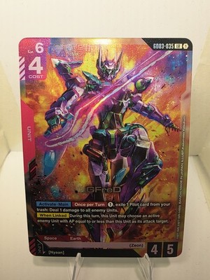 GFreD GB03-035 LR Legend Rare Textured Holo - Gundam Steel Requiem - English