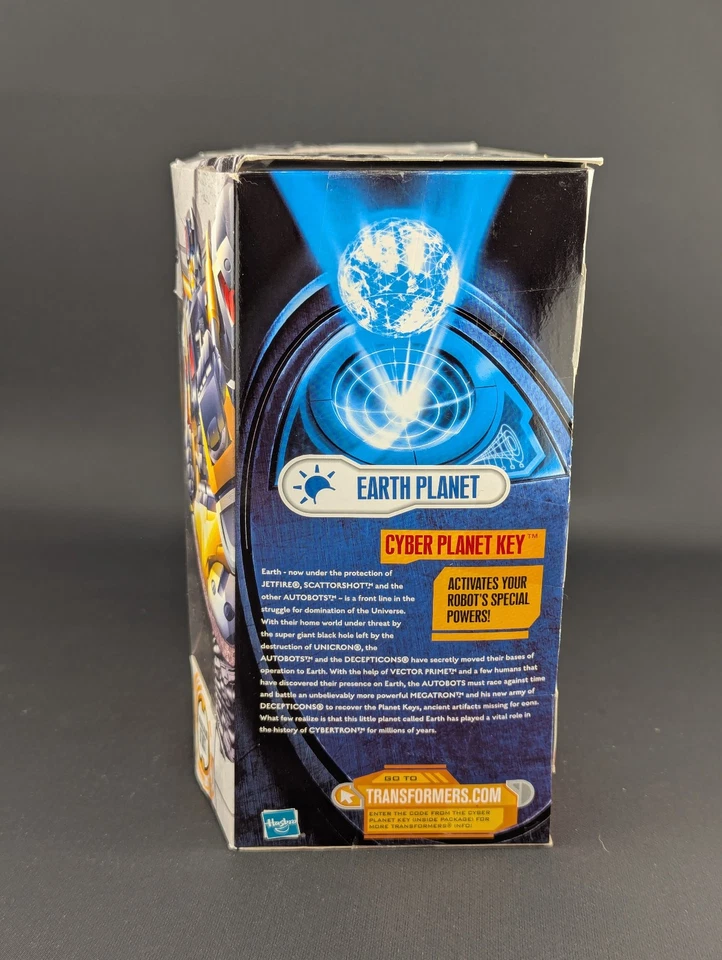 Transformers Cybertron Evac complete boxed Hasbro 2005 Voyager Class Earth Key - Image 2 of 4