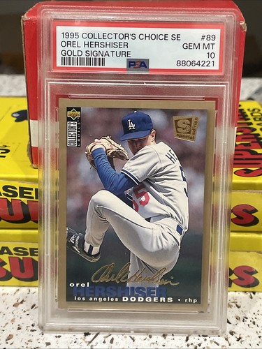 1995 Orel Hershiser [Gold Signature] #89
