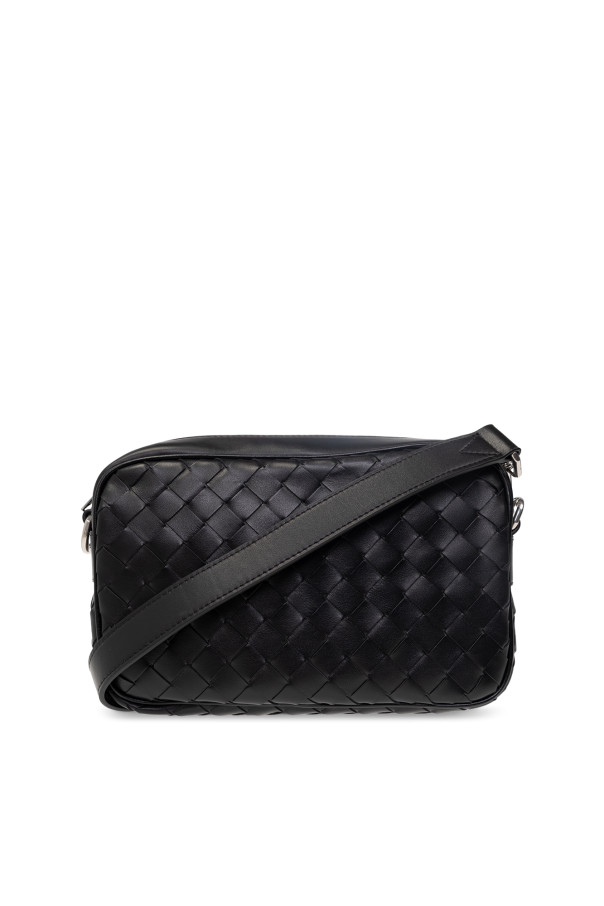 Bottega Veneta - Men - Leather shoulder bag - Black 590590₽