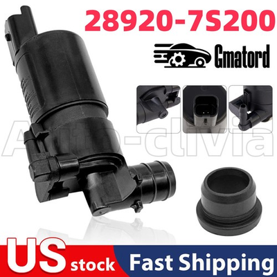 #ad 28920 7S200 Windshield Washer Motor Pump for Nissan Titan 04 15 Pathfinder 09 15 $10.99