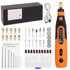 Cordless Electric Mini Drill Grinder Engraving Pen Variable Speed Rotary Tools