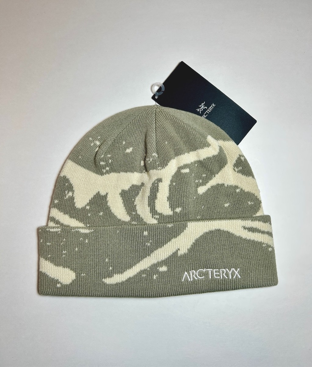Brand New Arcteryx Grotto Toque Beige (Rune/Arctic Silk) - One