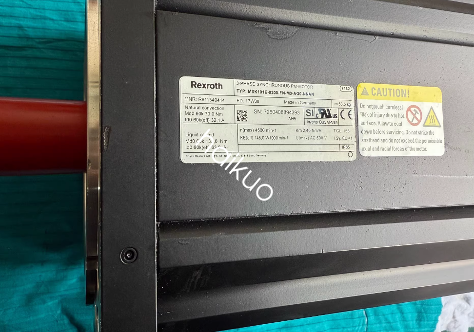 1PCS Rexroth servo motor R911340414 MSK101E-0200-FN-M3-AG0-NNAN new FedEx or DHL