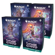 Lorwyn Eclipsed Magic the Gathering Commander Decks - Two 2 of Each Deck