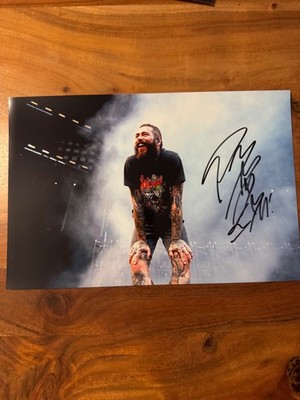 Post Malone Autogramm Foto 20x30 Musik signed in person 