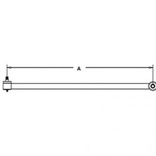 Drag Link Assembly Fits Ford 5000 5100 5340 7000 7100 C5nn3304u