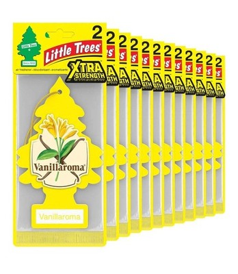 LITTLE TREES Car Air Freshener Xtra Strength Long-Lasting Scent Extra Boost -Van