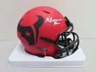 Nico Collins Signed Auto Autograph Texans Mini Helmet Fanatics COA Authentic