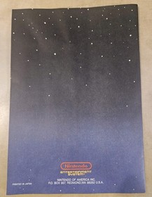 Nintendo NES Console Control Deck Instruction Manual ONLY