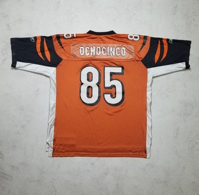 Cincinnati Bengals 85番 Reebok XLシャツ VTG Reebok Cincinnati Bengals Chad Ochocinco Johnson #85 NFL