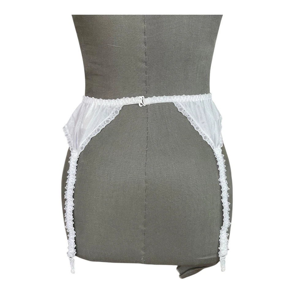 Cinturón Liguero Victoria’s Secret Blanco Encaje Novia Boda L Nuevo Sin Etiquetas Foto 3 de 4