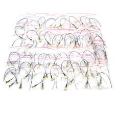 (Lot of 100) NEW RSm6iUFL 6in I-PEX UFL to Straight RP-SMA Male Antenna Cable