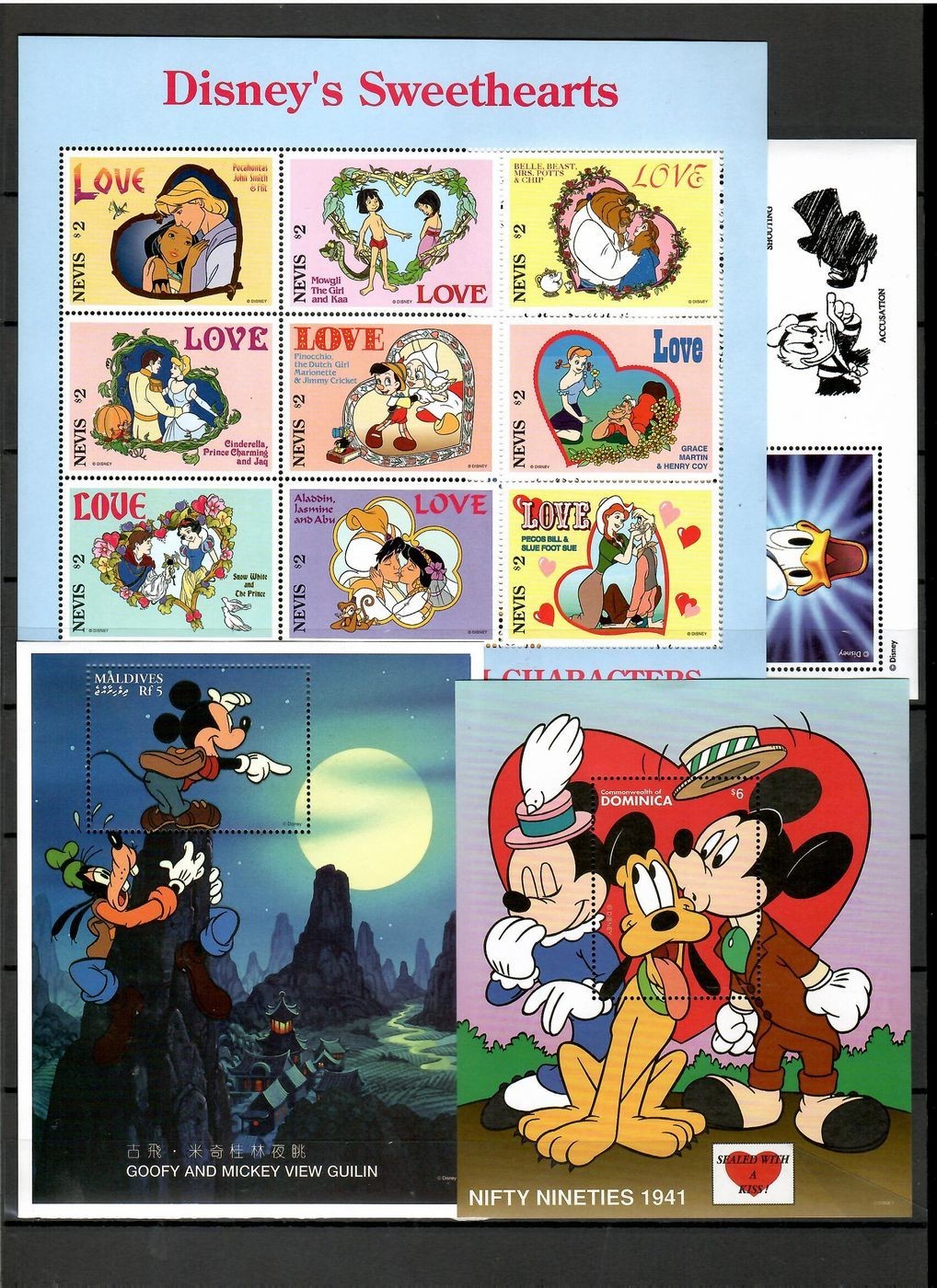 Walt Disney cartoons composition [12] 50 diff. sets & s/s  MNH #CNA348