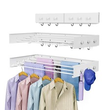 Drying Rack Clothing,Clothes Drying Rack Wall Mounted,Laundry Drying Rack Wal...