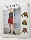 McCall's Costume Jacket Vest Skirt Uncut Pattern M8130 A5 Misses' Sizes 6-14 B14