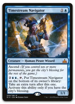 Timestream Navigator #59 (NM) Rivals of Ixalan RIX Magic MTG