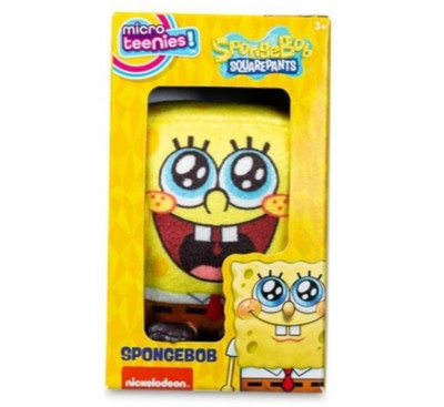 Googly Eyes Micro Teenies SpongeBob Schwammkopf Plüschfigur ca. 7,5 cm - Ne