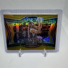 2025 Panini Select WNBA ALIYAH BOSTON GOLD ALL-STARS PRIZM 10/10 Indiana Fever
