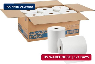 enmotion 647204 enmotion Hardwound Paper Towels 1-Ply 6 Rolls/Carton (89460)