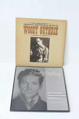 WOODIE GUTHRIE + Library of Congress Recordings + 1940-1946   LP BOX