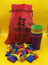 Gleeporte Counting Bears Learning Game Sorting Activity