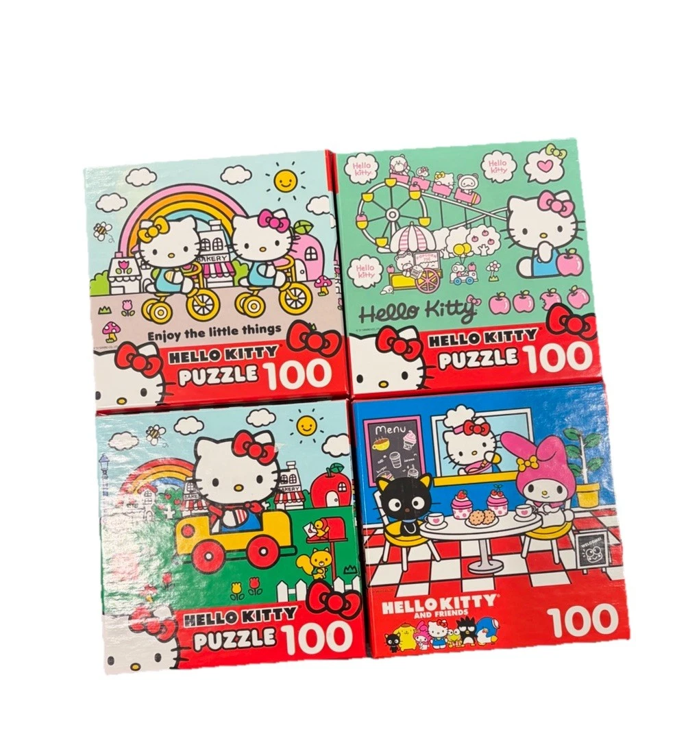 Hello Kitty Contemporary 100 - 249 Pieces Jigsaw Puzzles for sale