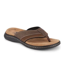 Dockers Mens Laguna Casual Comfort Outdoor Flip-Flop Thong Sandal Shoe