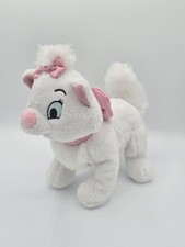 Disney Parks Marie Plush Aristocats White Cat Pink Bow