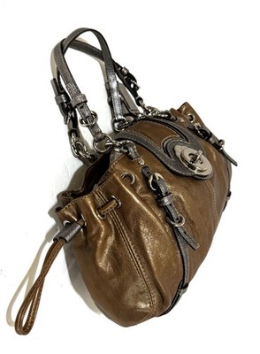 バッグ Coach1941 Legacy handbag llic Bronze COACH Legacy Garcia Hobo Shoulder Bag Leather Metallic Bronze