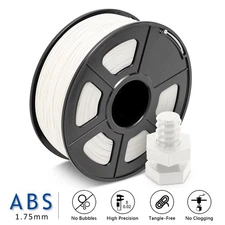 JAYO ABS White 1KG 1.75mm 3D Printer Filament Low Print Temperature