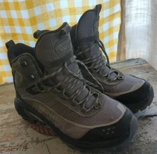 Merrell "MOAB SPEED 2 THERMO MID WATERPROOF" Men's size 8.5 Hiking Boots Camping