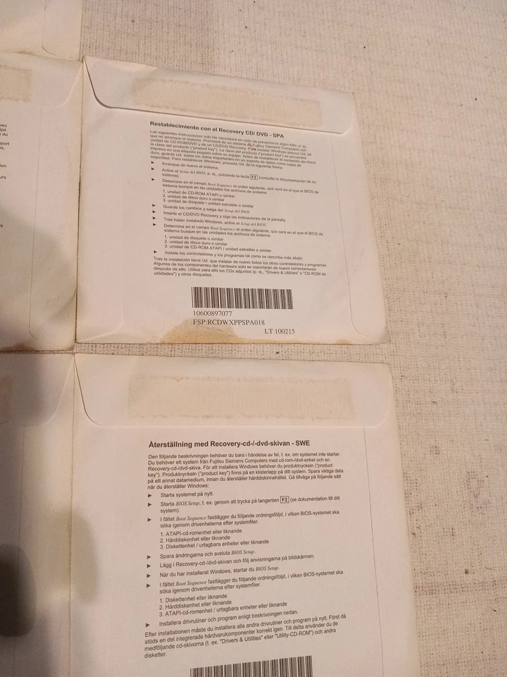 Installation CD WINDOW XP Professionel SP2 - Bild 4 von 4