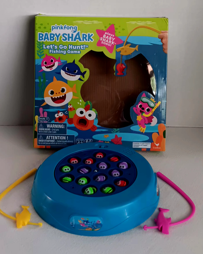 Baby Shark Let's Go Hunt Collectible Fishing Game (Open Box). - Picture 2 of 18