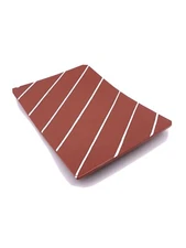 Postmodern Memphis Era Claudia Shuride Brick Toscany Japan Molded Platter