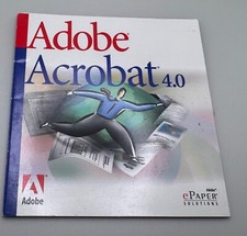 Adobe Acrobat 4.0 Macintosh with Serial 