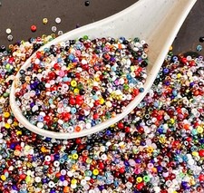 Assorted 11/0 Czech Preciosa 10g Glass Seed Beads