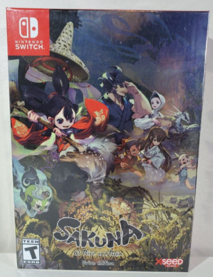 Sakuna: of Rice and Ruin Divine Edition for Nintendo Switch XSeed Games Sealed