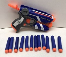 Nerf N-Strike Elite Firestrike Blaster Pistol Gun Laser Sight w/ 12 Darts Works