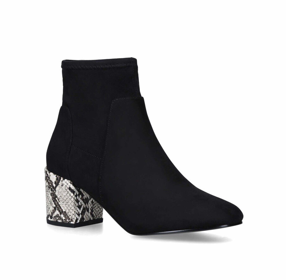 Kurt Geiger Miss KG Black Comb Jemima 